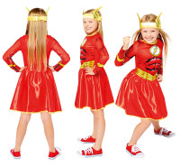 Anteprima: Il costume da bambina Flash Girl riciclato