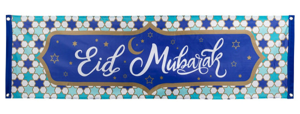 Banner Happy Eid 1,8m x 50cm