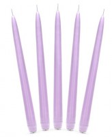 Widok: 10 świec kijowych Firenze liliowy 24cm