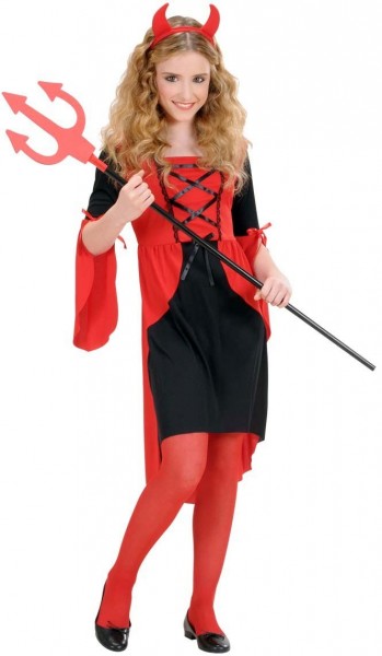 Davina children's devil costume