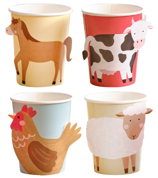 XX Animal Farm paper cup XXml
