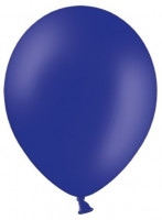 10 Partystar Luftballons dunkelblau 30cm