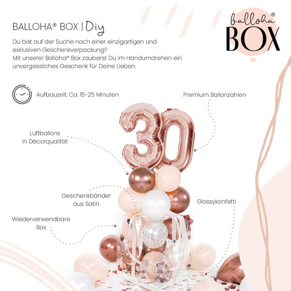 Balloha Geschenkbox DIY Creamy Blush 30 XL 3