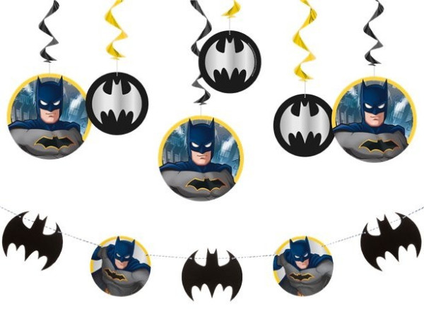 Batman Hero hanging decoration set