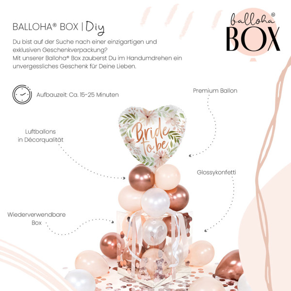 Balloha Geschenkbox DIY Bridal Bliss XL 3