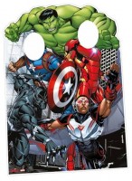 Anteprima: Sagoma per foto Avengers 95 cm x 1,3 m
