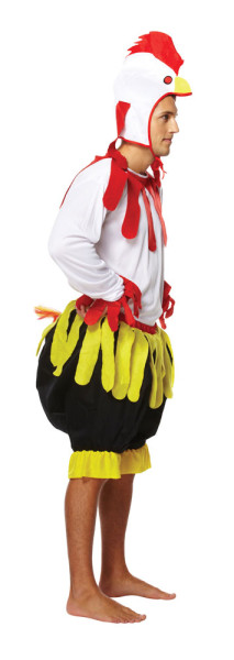 Costume da pollo pollo pazzo per uomo