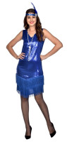 Aperçu: Costume femme Charleston Silvia bleu royal