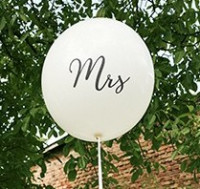 XXL Riesenballon Mrs 100cm