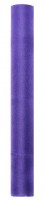 Vista previa: Tela de organza Elisa violeta oscuro 9m x 36cm