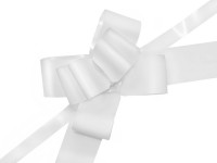 Aperçu: 10 noeuds décoratifs blanc 5cm