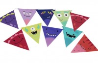 Monster Party Bunting