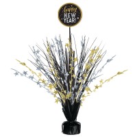 New Year's Table Decoration Stardust 30cm