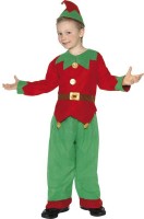 Vista previa: Disfraz infantil de diablillo ayudante de Navidad