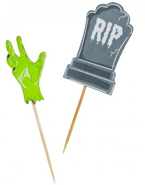 12 zombie cemetery party pickers