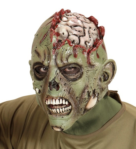 Máscara de zombi siniestro de Barbarroja