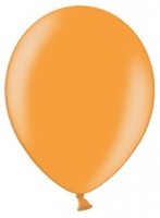 100 Partystar metallic Ballons orange 30cm