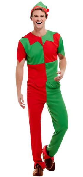 Christmas elf costume for men classic