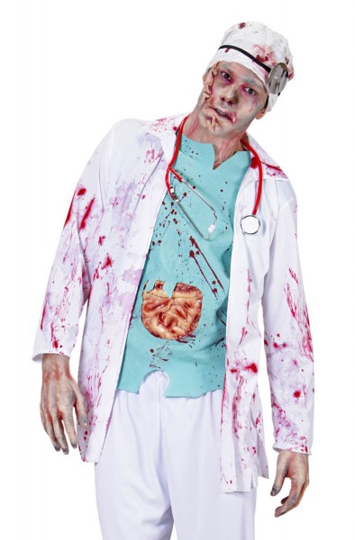 Costume da chirurgo zombi