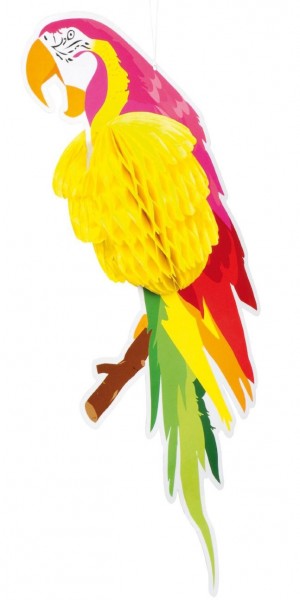 Hawaii strandfest dekoration papegøje 50 x 26 cm