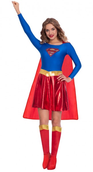 Supergirl Lizenz Damenkostüm 4