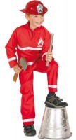 Oversigt: Lille brandmand Eike-kostume til børn