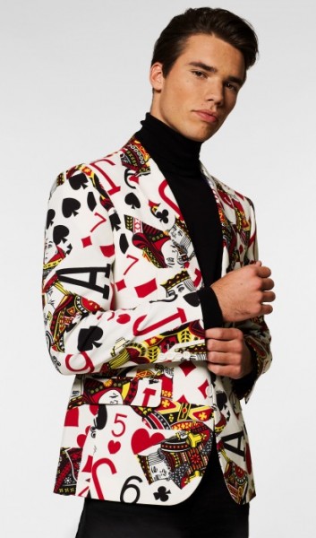 OppoSuits playing cards hombre blazer