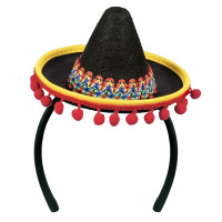 Sombrero haarband Fiesta