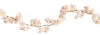 Jolie guirlande de fleurs de cerisier 1.8m