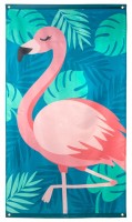 Party flamingo flag 90cm x 1.5m