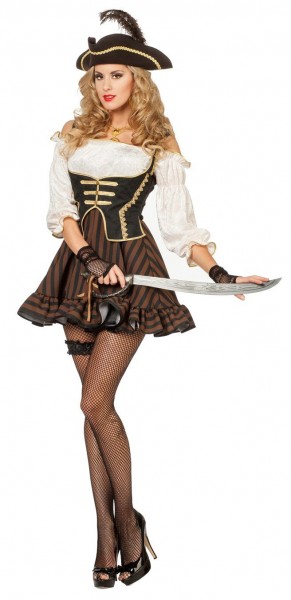 Kostium panny młodej piratki Melinda damski