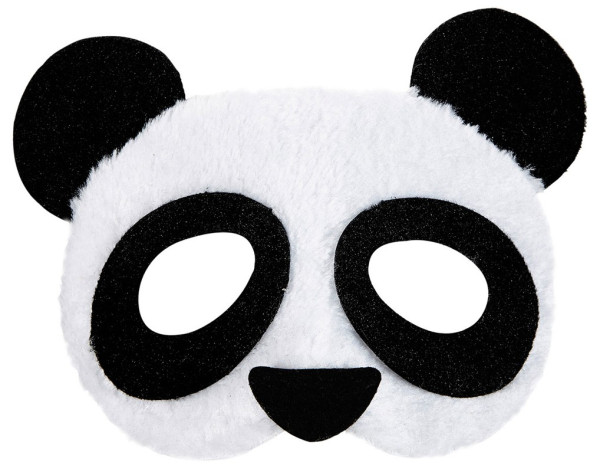 Maska pluszowa panda unisex Raopp
