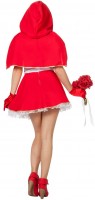Oversigt: Lille rød ridehætte kort kostume til kvinder