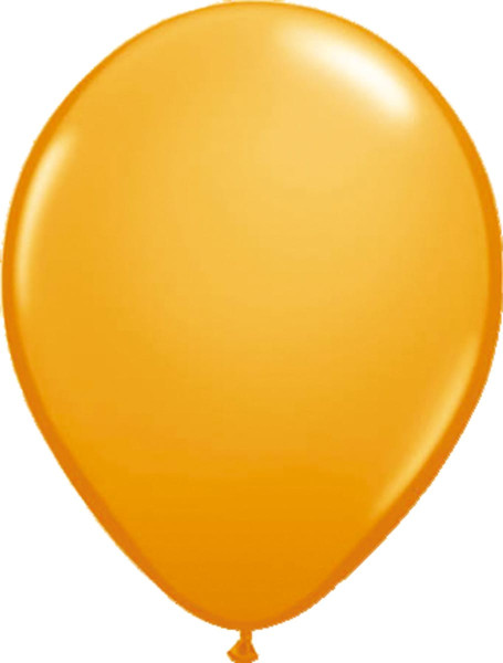 10 ballons en latex jaune foncé 30cm