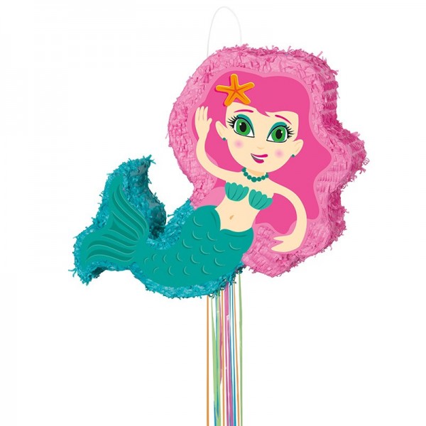 Meerjungfrau Zieh-Piñata