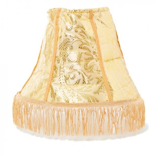 Goldener Lampenschirm Hut für Erwachsene