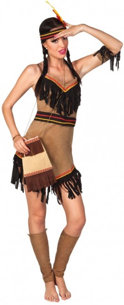 Indianer Handtasche Braun 2