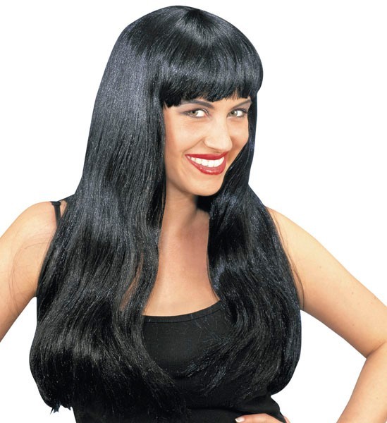 Black beauty lady wig