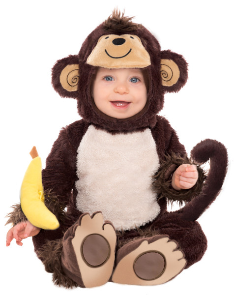 Kostium słodka małpka dla niemowląt