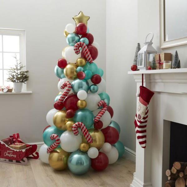 Country house Christmas balloon fir tree