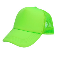 Widok: Klasyczna czapka z daszkiem w kolorze neonowej zieleni