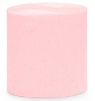 Anteprima: 4 rotoli di carta crespa rosa chiaro 10m x 5cm