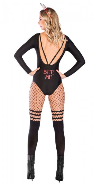 Halloween Bite Me Bodysuit för kvinnor