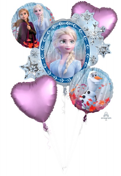 Bukiet z balonów foliowych Frozen 2