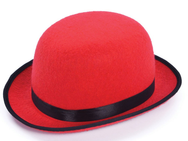 Sombrero de melón rojo