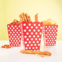 Caja Snack Lucy Red Dotted 8 piezas