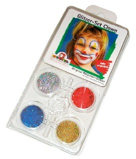 Clown Glitter Jewel Set
