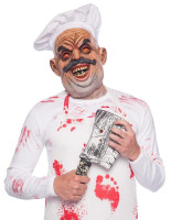 Vista previa: Máscara de látex de cocinero de Halloween