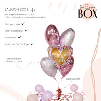 Vorschau: Heliumballon in der Box Ich hab Dich lieb