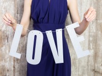 Vorschau: DIY Love Letter Girlande 55 x 21cm